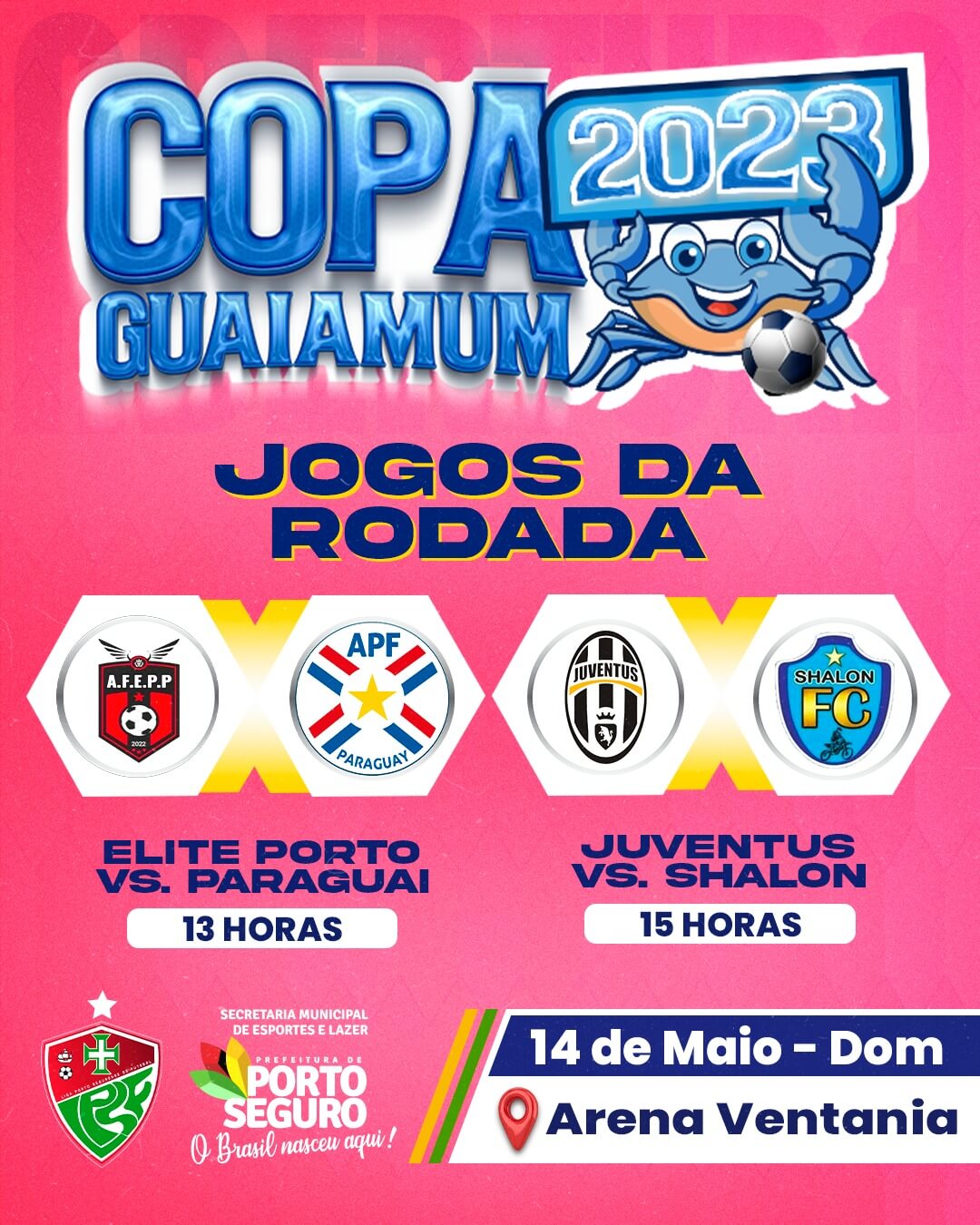 DOMINGO DE MUITO FUTEBOL NA TERRA MÃE DO BRASIL 19