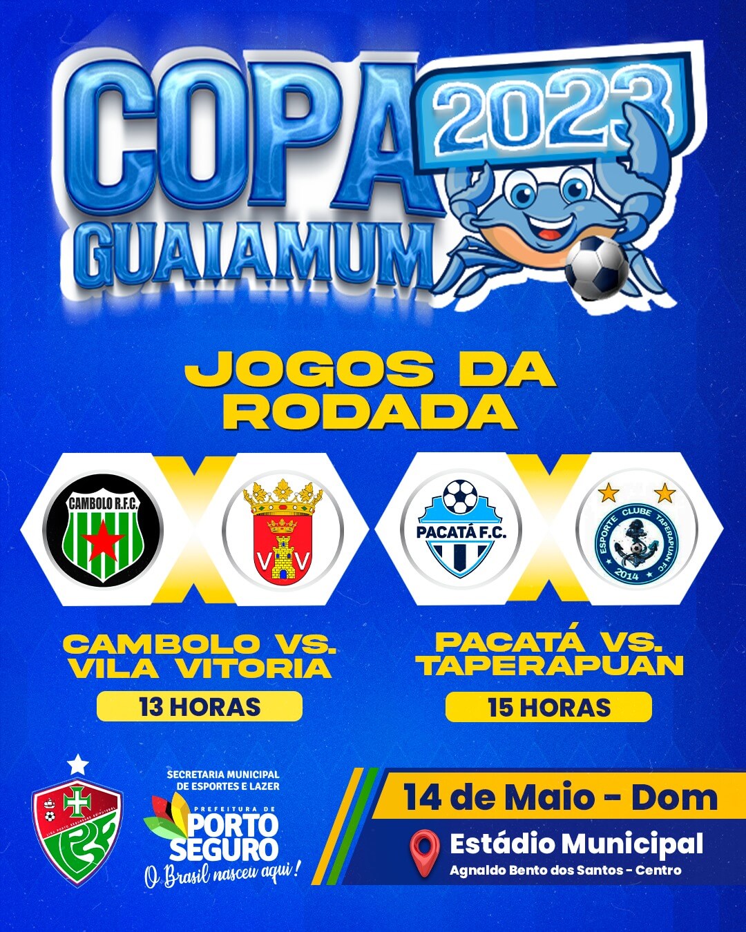 DOMINGO DE MUITO FUTEBOL NA TERRA MÃE DO BRASIL 18