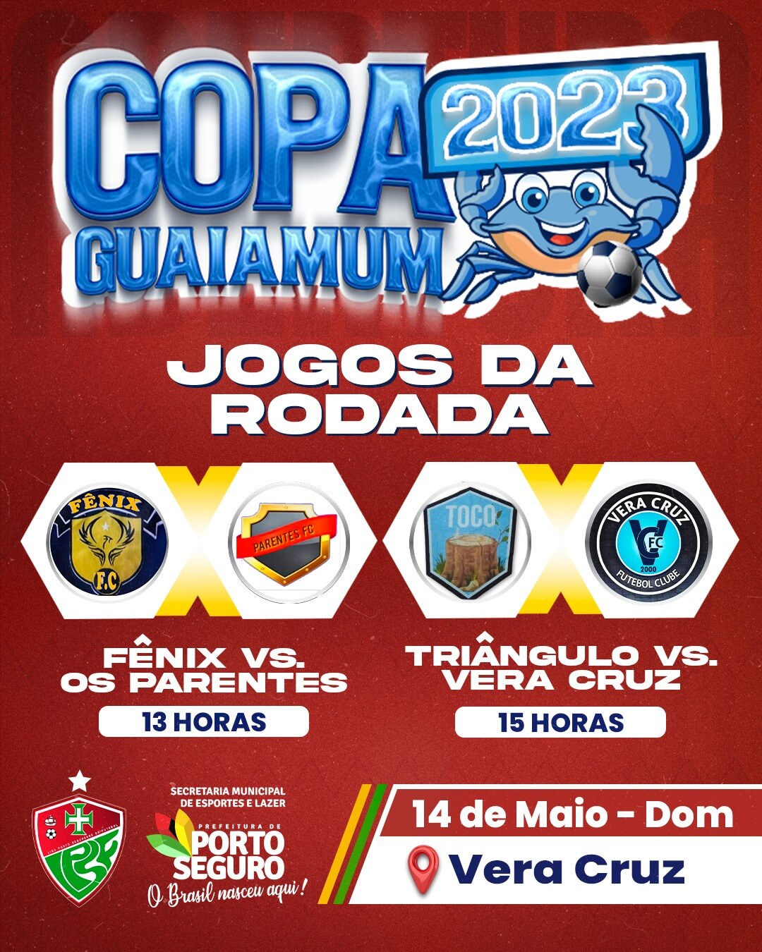 DOMINGO DE MUITO FUTEBOL NA TERRA MÃE DO BRASIL 26