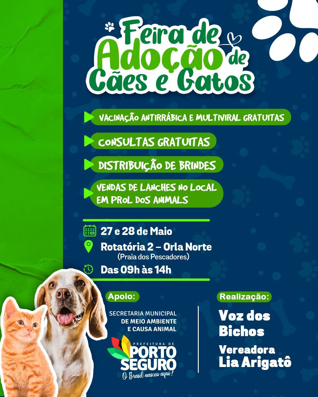 PORTO SEGURO: FEIRA DE ADOÇÃO DE CÃES E GATOS 6