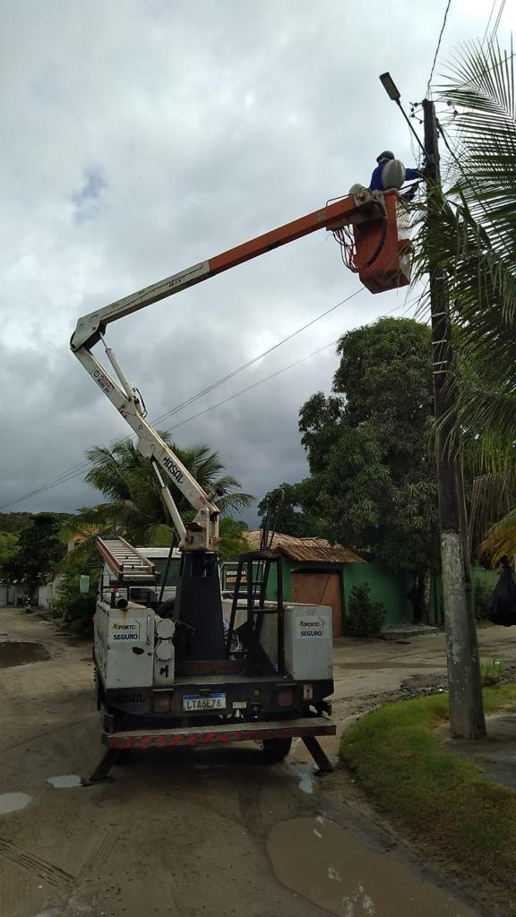 Grandes ações de troca das lâmpadas comuns está deixando Porto Seguro mais sustentável e segura! 8