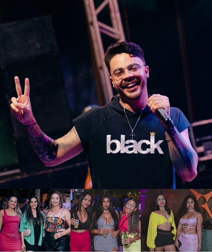 O Kanalha e Júlio Cardozzo fazem o agito da moçada no Baile do Mandela 122