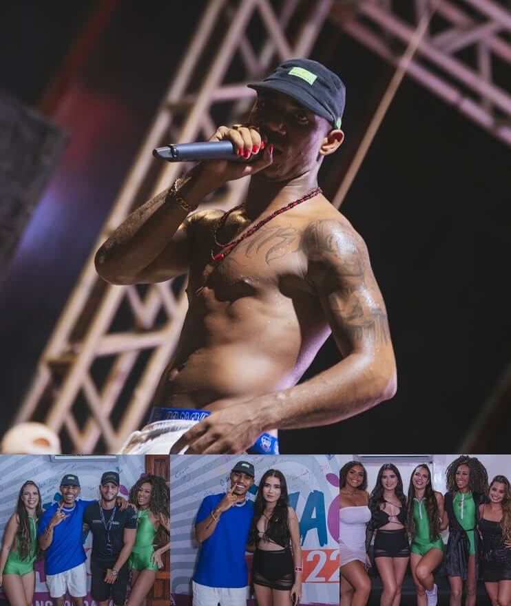 O Kanalha e Júlio Cardozzo fazem o agito da moçada no Baile do Mandela 123