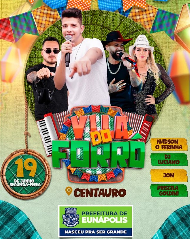 Sensação do arrocha, Nadson o Ferinha abre Vila do Forró em Eunápolis nesta segunda-feira 5