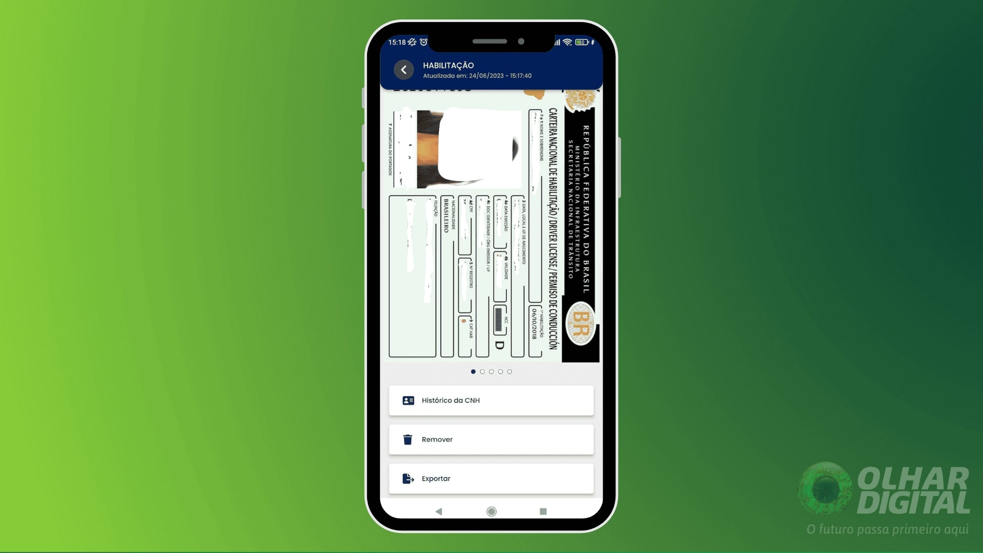 Como baixar CNH digital no celular 10