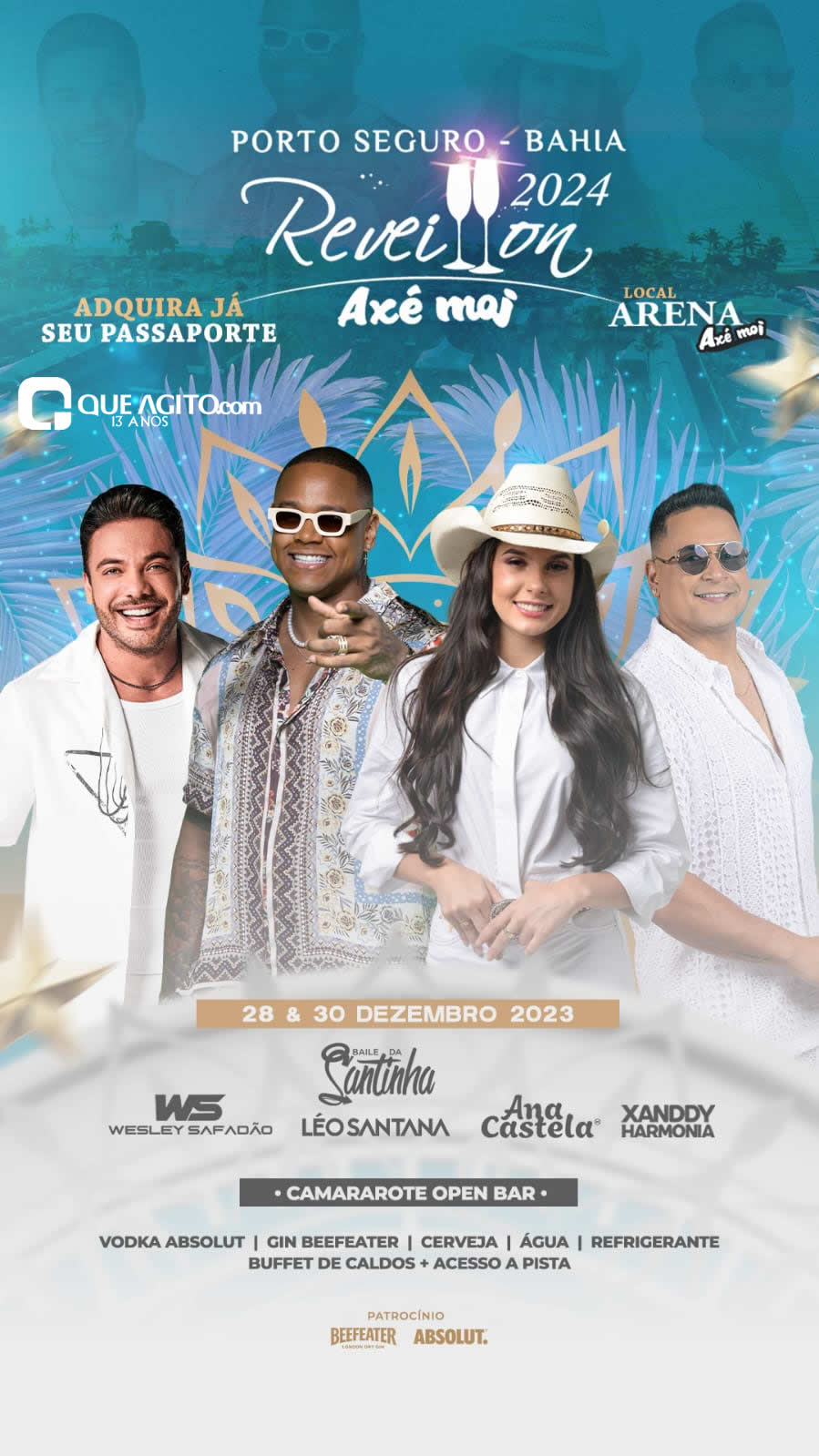 Reveillon Axé Moi 2024 - Porto Seguro 4