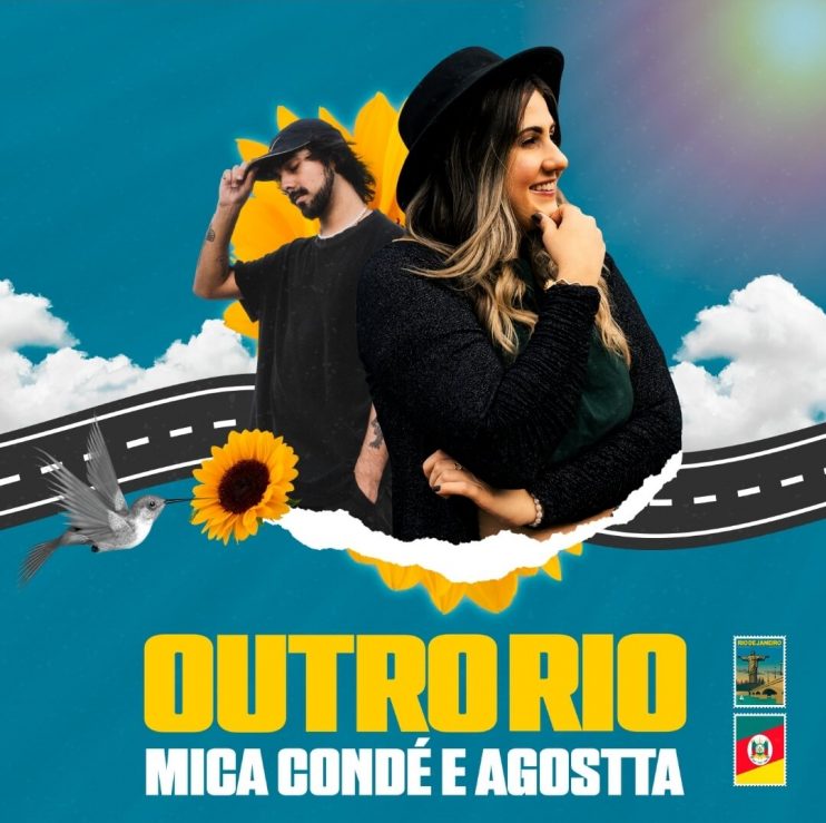 Mica Condé se a Agostta em "Outro Rio", novo single do projeto NSLO 12