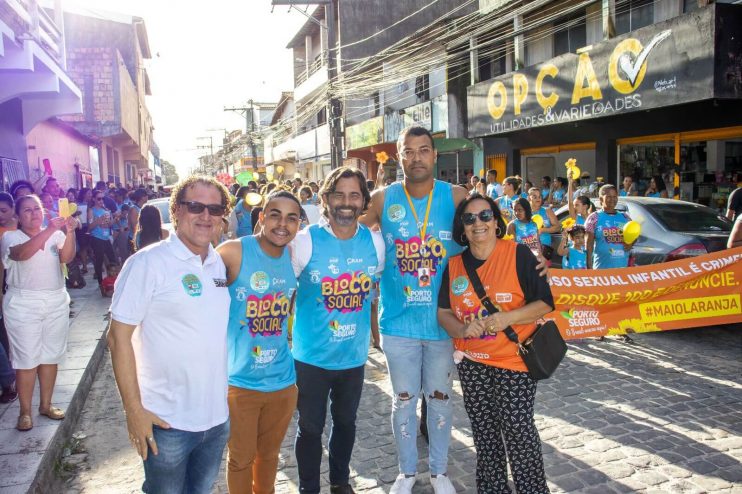 Maio Laranja: autoridades e estudantes participam de passeata no bairro Baianão 28