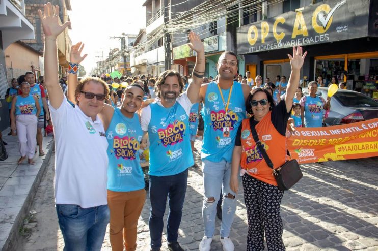 Maio Laranja: autoridades e estudantes participam de passeata no bairro Baianão 12