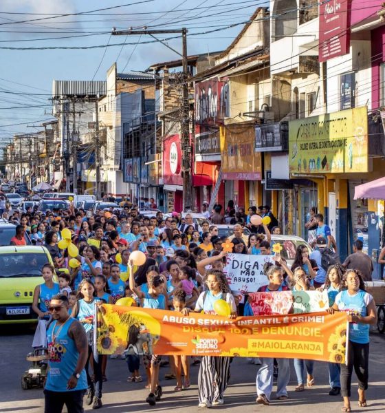Maio Laranja: autoridades e estudantes participam de passeata no bairro Baianão 25