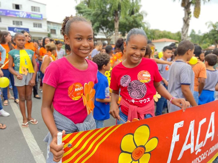 Itagimirim: campanha Maio Laranja chega ao fim com grande mobilização nas principais ruas do centro da cidade 17