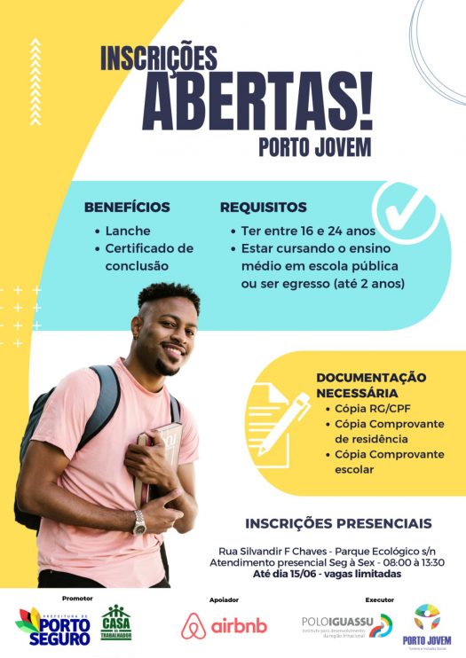 PORTO JOVEM – Parceria da Prefeitura com AirBNB capacitará jovens 4