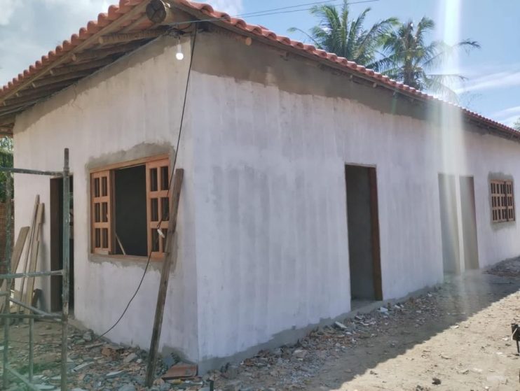 Continuam as obras de construção da Escola Municipal de Caraíva 39
