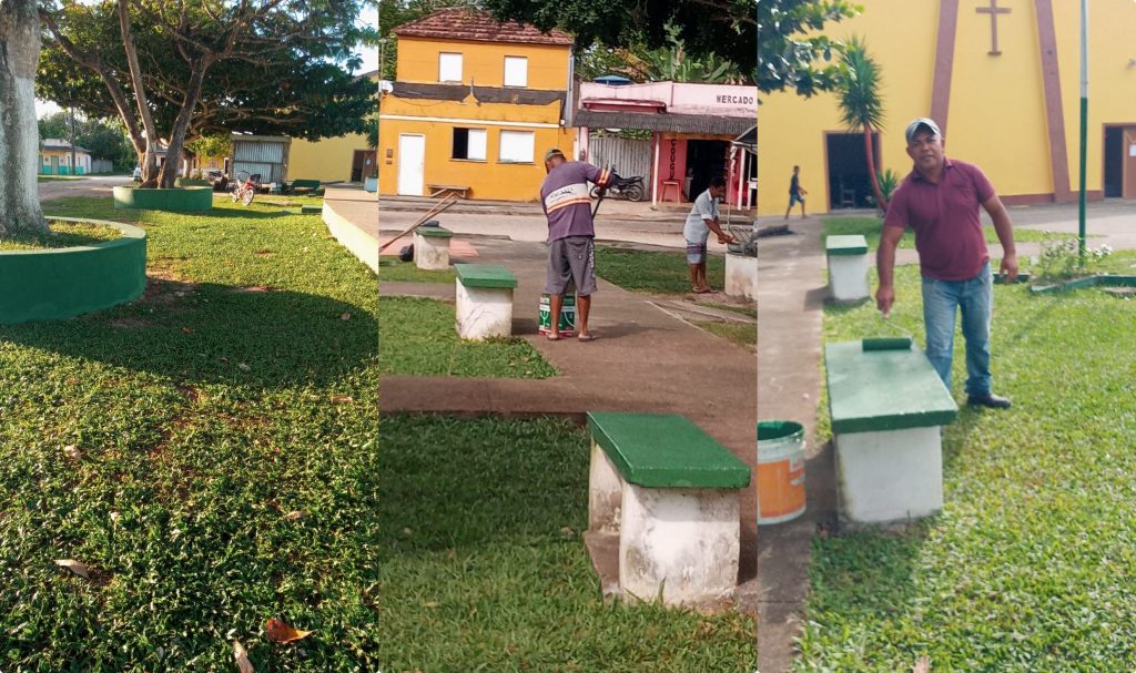Prefeitura Belmonte revitaliza praça São Pedro em Boca do Córrego 6