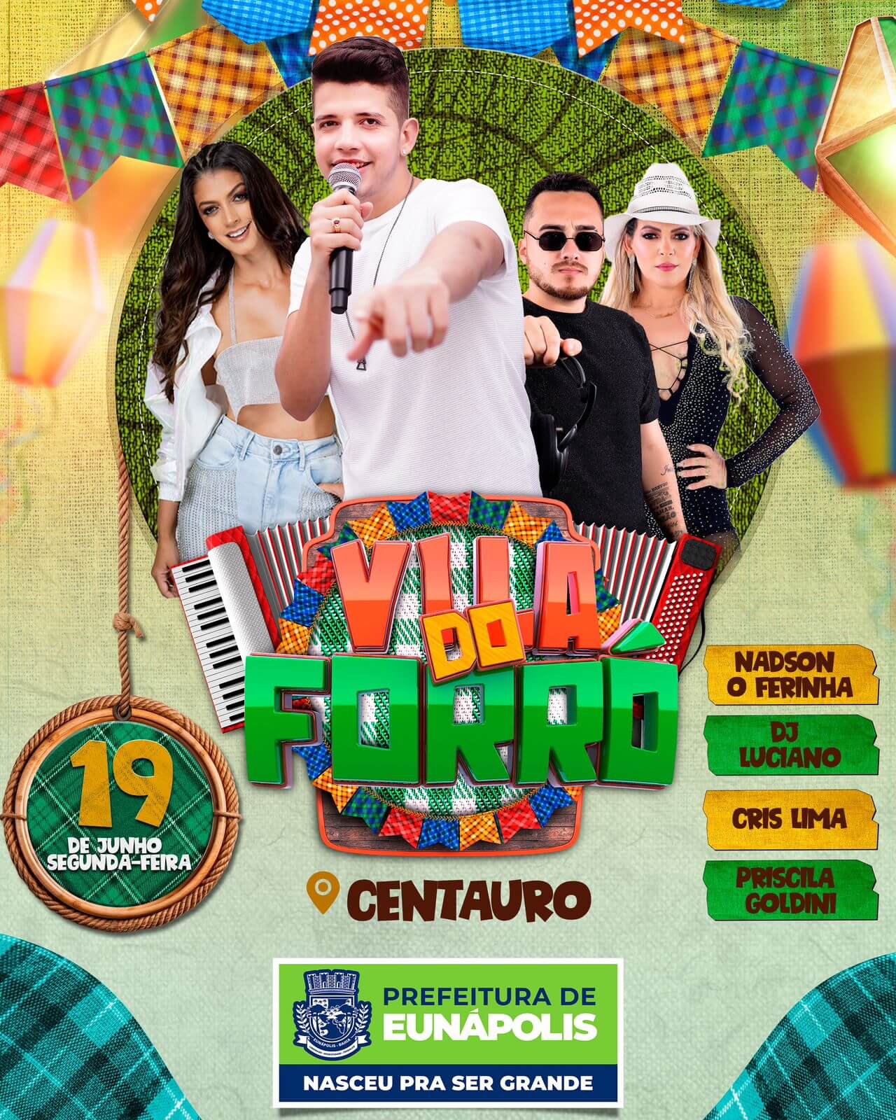 Eunápolis: abertura da Vila do Forró 2023 tem Nadson o Ferinha nesta segunda-feira 125