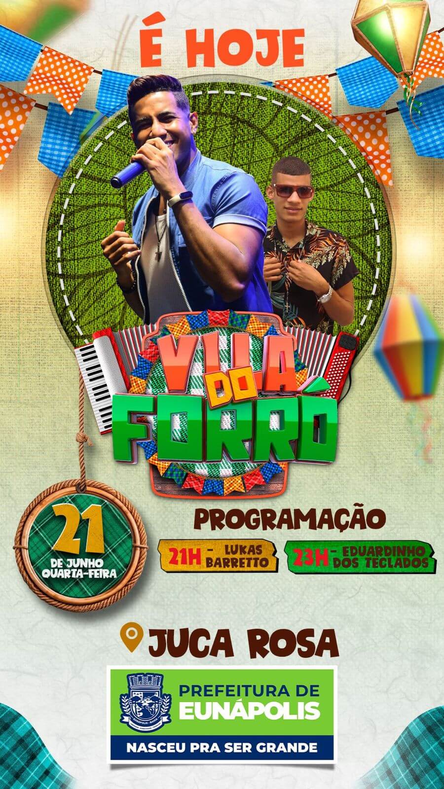 Segunda noite de Vila do Forró é marcada por mistura de ritmos Vila do Forró 2023; E hoje estreia no bairro Juca Rosa 8