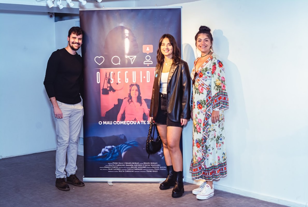 Elenco do curta-metragem "O Seguidor" comenta sobre evento de exibição do projeto 6