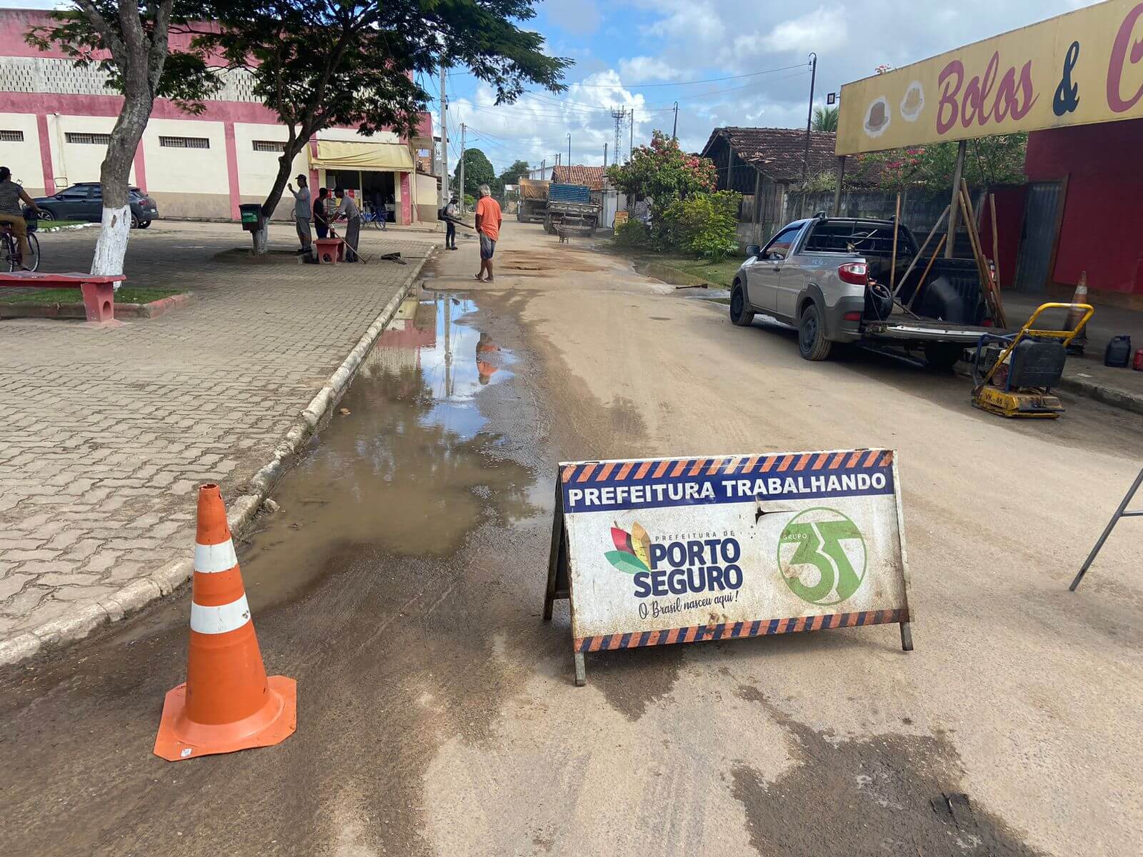 Operação tapa-buracos beneficia Vera Cruz 19
