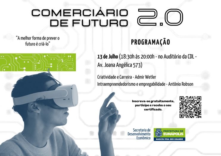 Programa "Comerciário de Futuro" busca impulsionar competitividade e inovação no comércio local; inscrições abertas 7