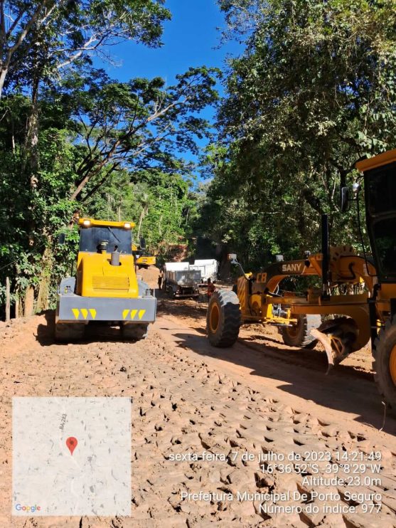 PROBLEMA RESOLVIDO - Trecho da Matinha, na estrada que liga Trancoso a Itaporanga, recebe ação completa de infraestrutura 11