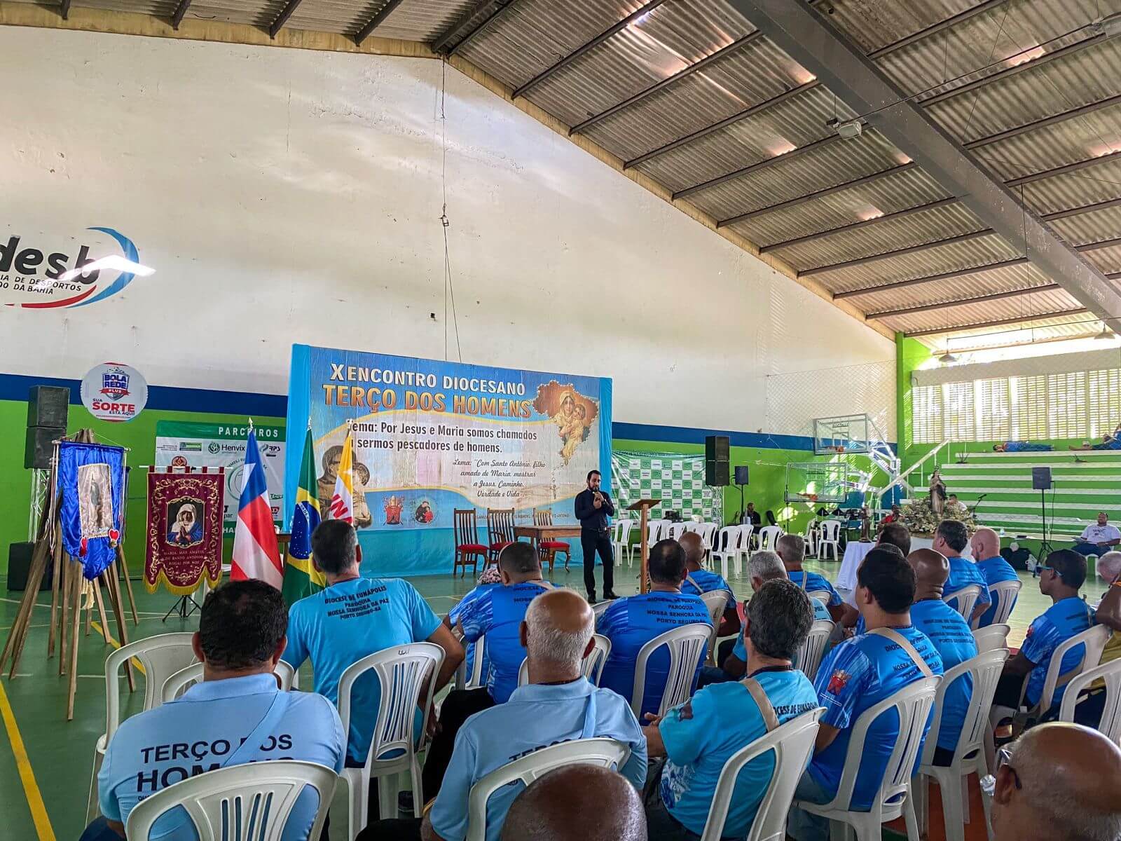 Prefeitura apoia Encontro Diocesano Terço dos Homens em Eunápolis 6