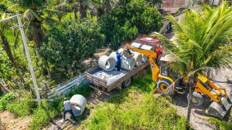 Prefeitura de Eunápolis inicia construção de sexta ponte para melhorar mobilidade no município 8