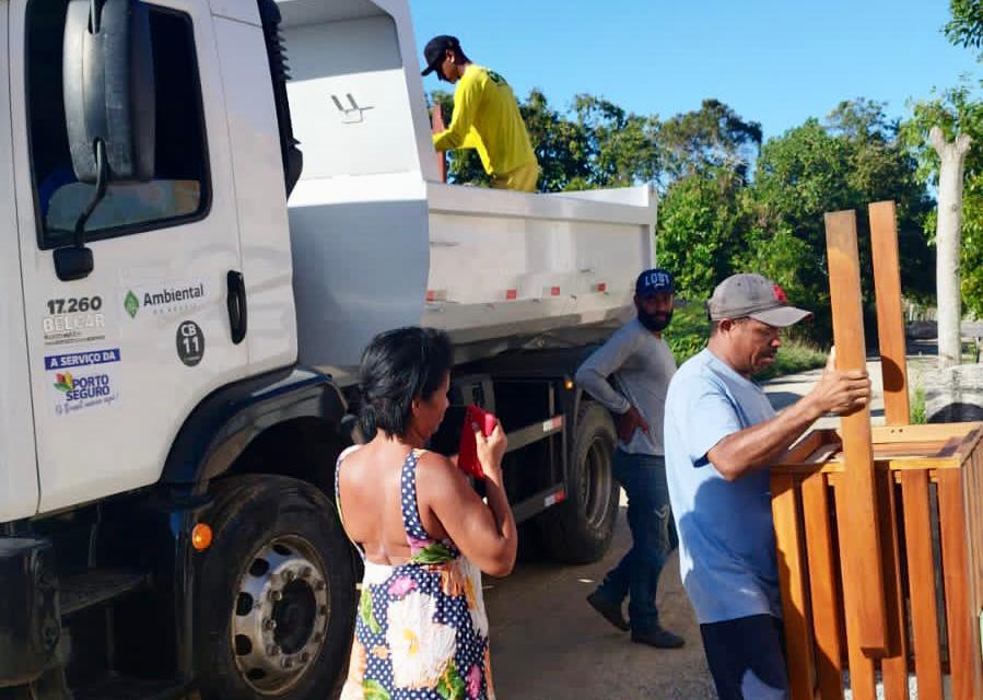 SERVIÇOS PÚBLICOS: Mutirão chega às aldeias indígenas da Orla Norte de Porto Seguro 6
