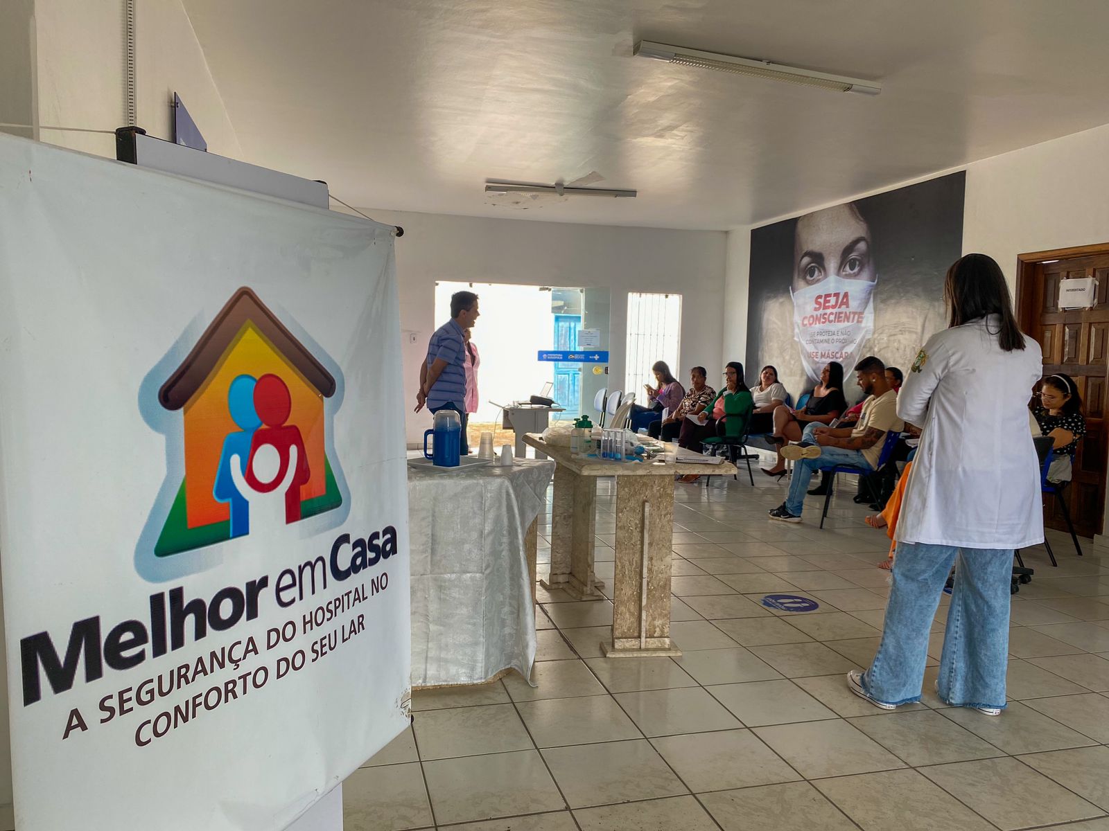 “Melhor em Casa” promove roda de conversa sobre suporte ventilatório e oxigênoterapia domiciliar para assistidos pelo programa 5