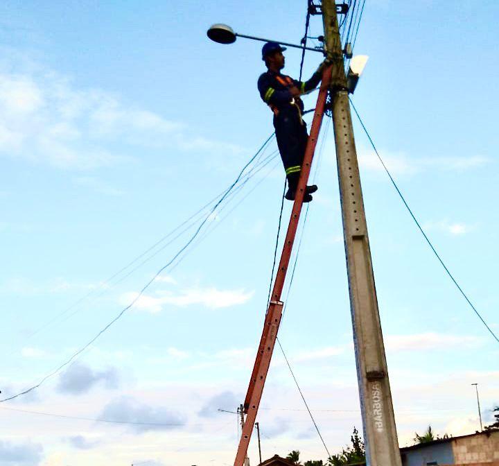 TRABALHO CONCLUÍDO: Iluminação renovada no Agrovila 6