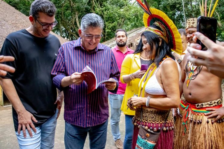 Prefeito Jânio Natal faz visita técnica à Reserva da Jaqueira, que se prepara para realizar o Aragwaksã 20