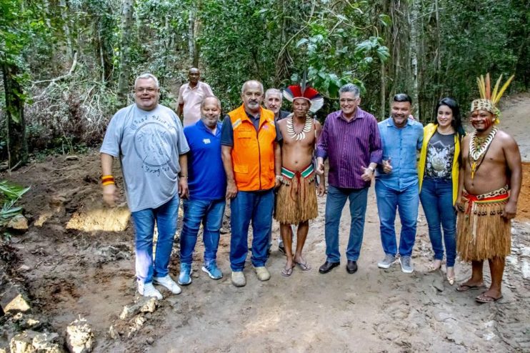 Prefeito Jânio Natal faz visita técnica à Reserva da Jaqueira, que se prepara para realizar o Aragwaksã 15