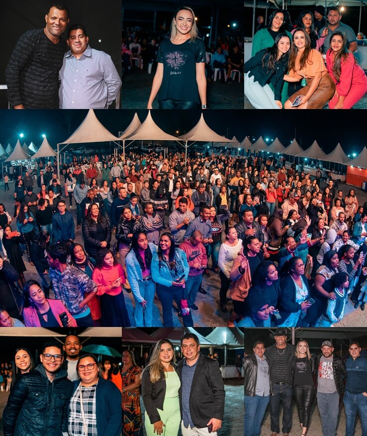 Muito louvor e adoração com Gerson Rufino na noite Gospel da 26ª Festa do Frei Gasparense Ausente 5
