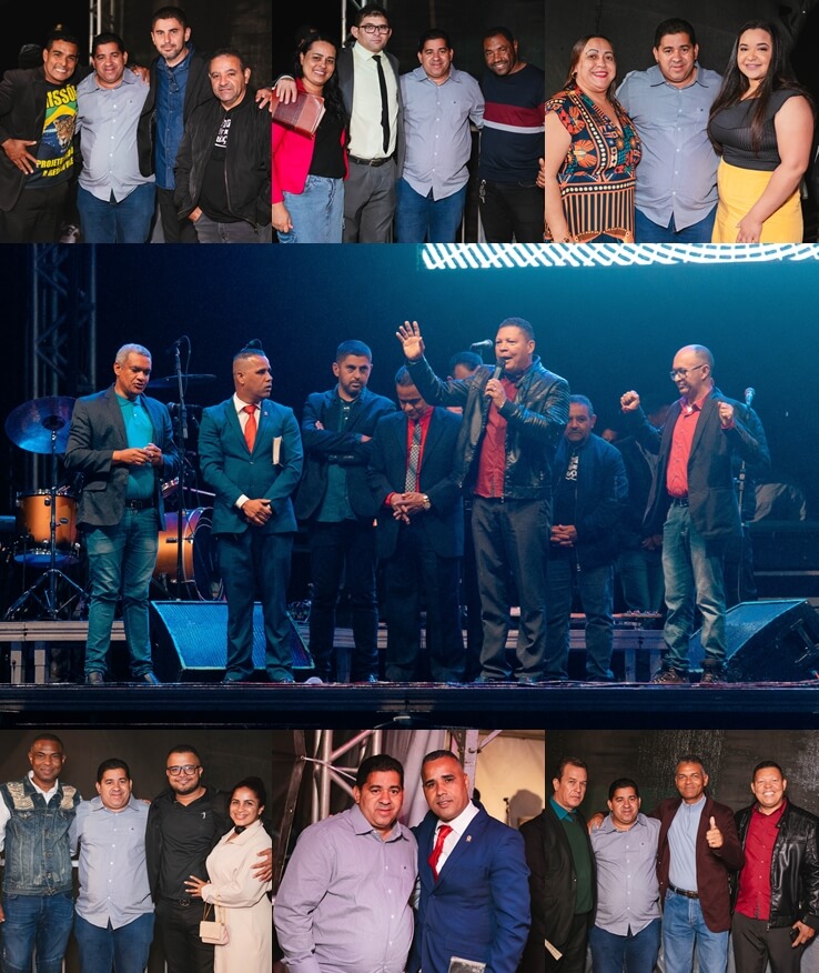 Muito louvor e adoração com Gerson Rufino na noite Gospel da 26ª Festa do Frei Gasparense Ausente 6