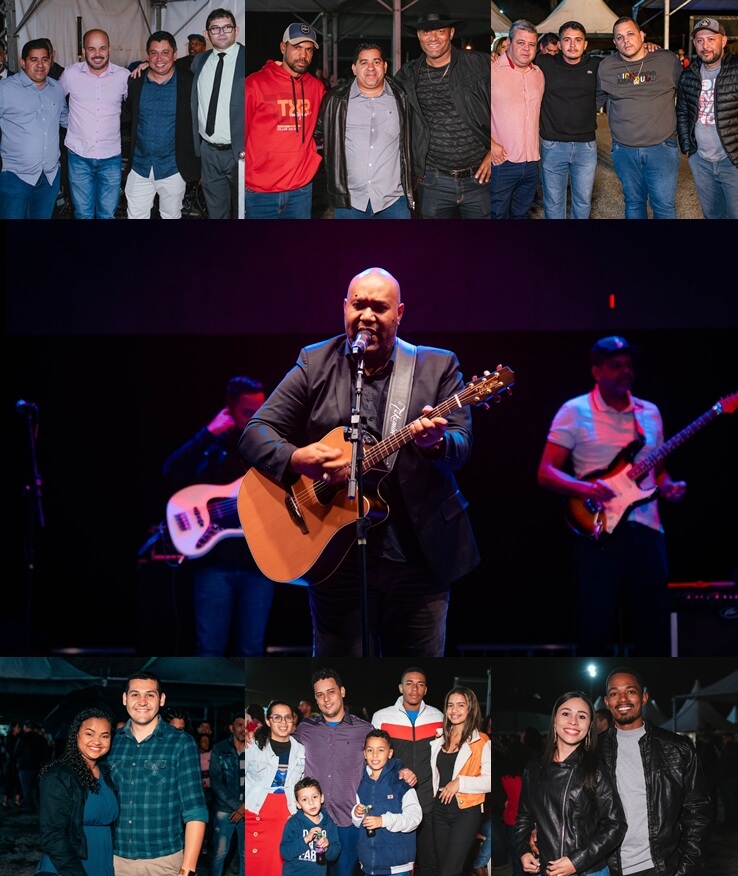 Muito louvor e adoração com Gerson Rufino na noite Gospel da 26ª Festa do Frei Gasparense Ausente 7