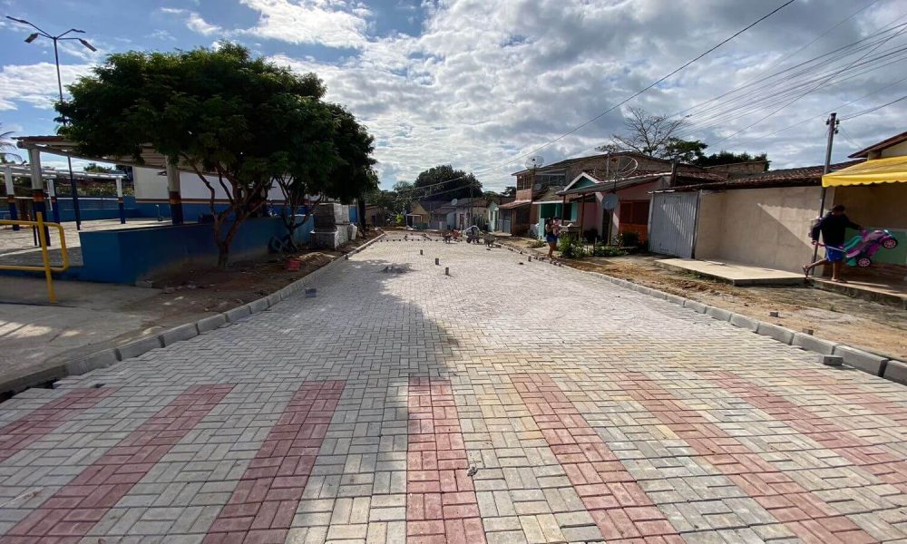 Pindorama é beneficiada com pavimentação de ruas