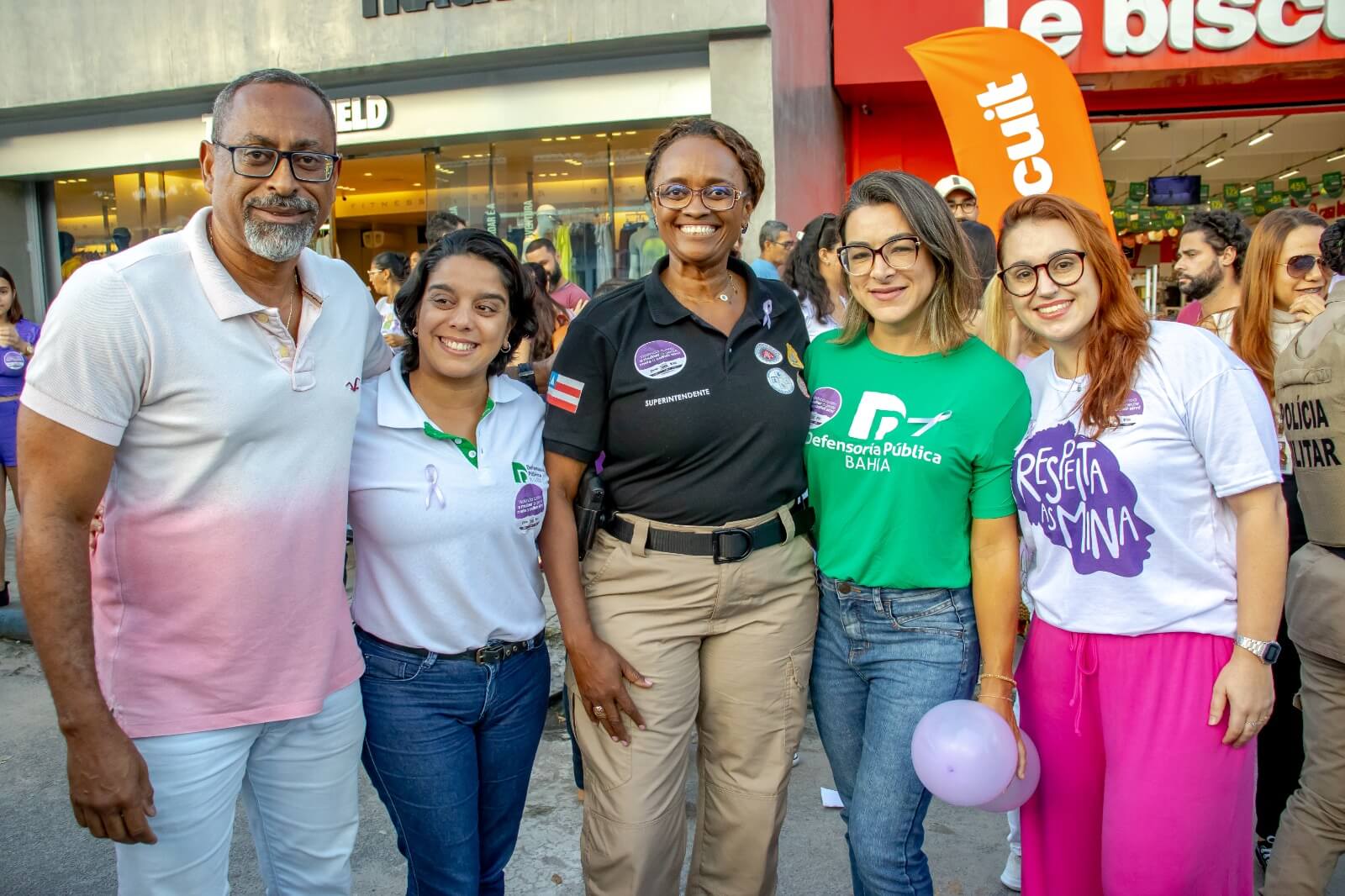 Agosto Lilás: Blitz em Porto Seguro alerta sobre violência contra mulheres 9