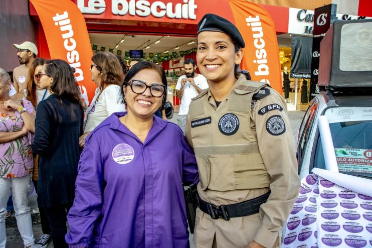 Agosto Lilás: Blitz em Porto Seguro alerta sobre violência contra mulheres 12