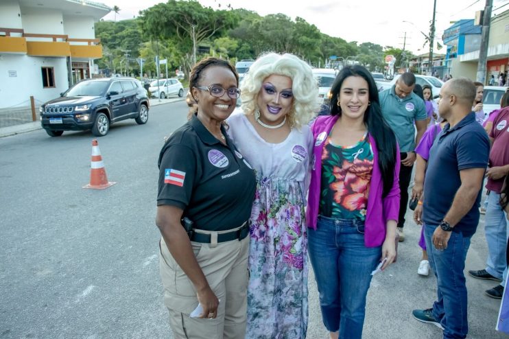 Agosto Lilás: Blitz em Porto Seguro alerta sobre violência contra mulheres 17