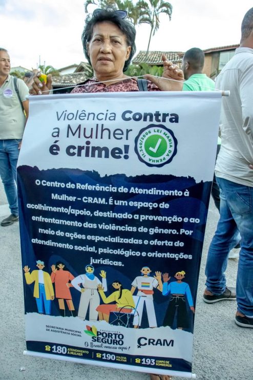 Agosto Lilás: Blitz em Porto Seguro alerta sobre violência contra mulheres 20