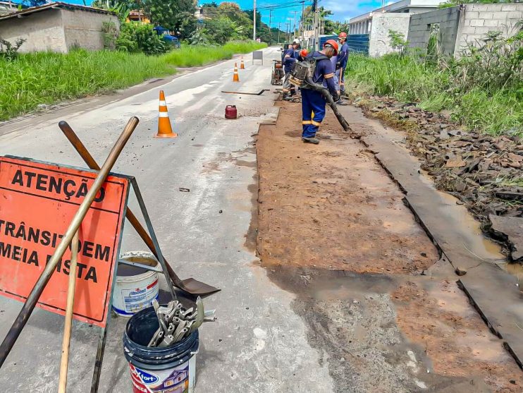 Rua do Telégrafo é beneficiada com obras de manutenção 9
