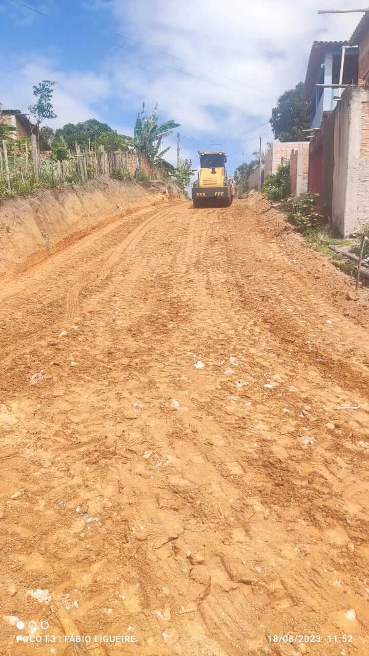 TRANCOSO: Bairro Maria Viúva recebe serviços de infraestrutura e manutenção de ruas 65
