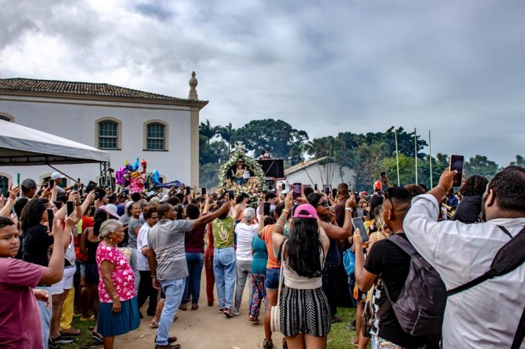 MULTIDÃO CELEBRA FESTA DA PADROEIRA NOSSA SENHORA DA PENA EM PORTO SEGURO 19