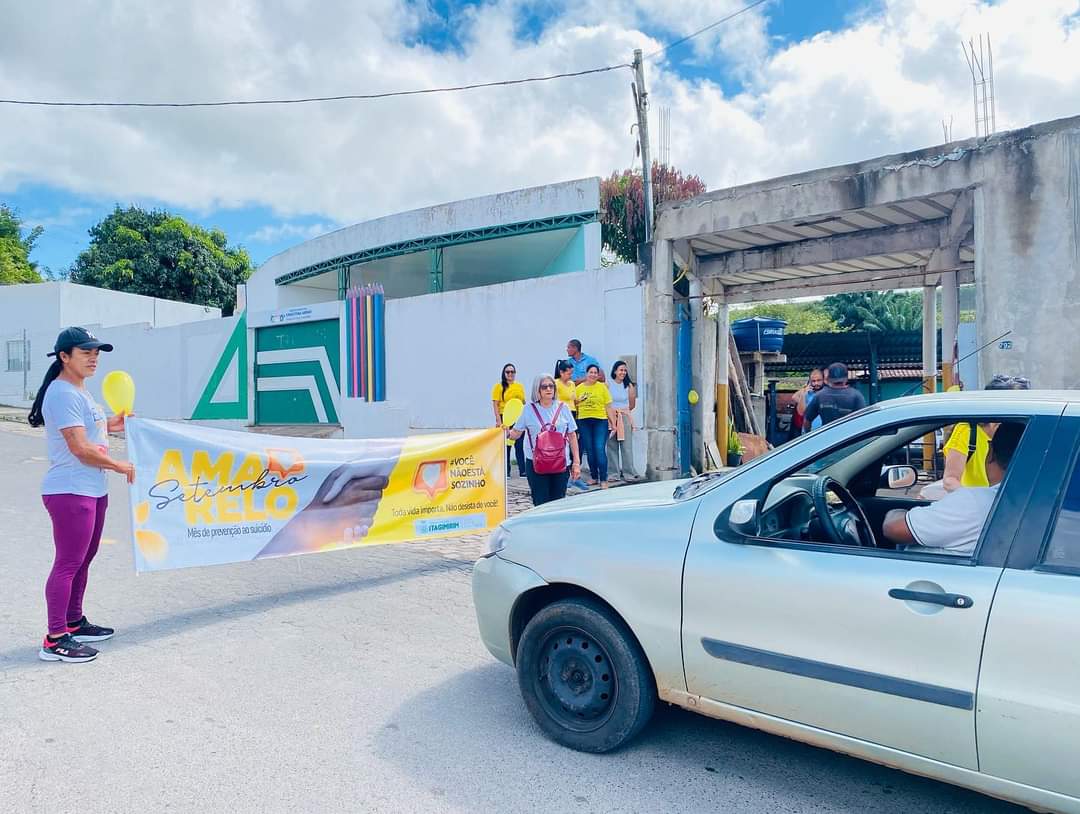 Prefeitura de Itagimirim realiza abertura da campanha Setembro Amarelo com ação informativa no trânsito 7