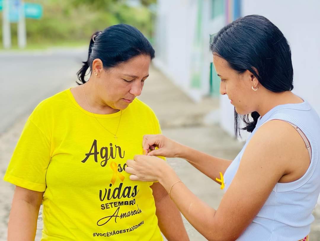 Prefeitura de Itagimirim realiza abertura da campanha Setembro Amarelo com ação informativa no trânsito 10