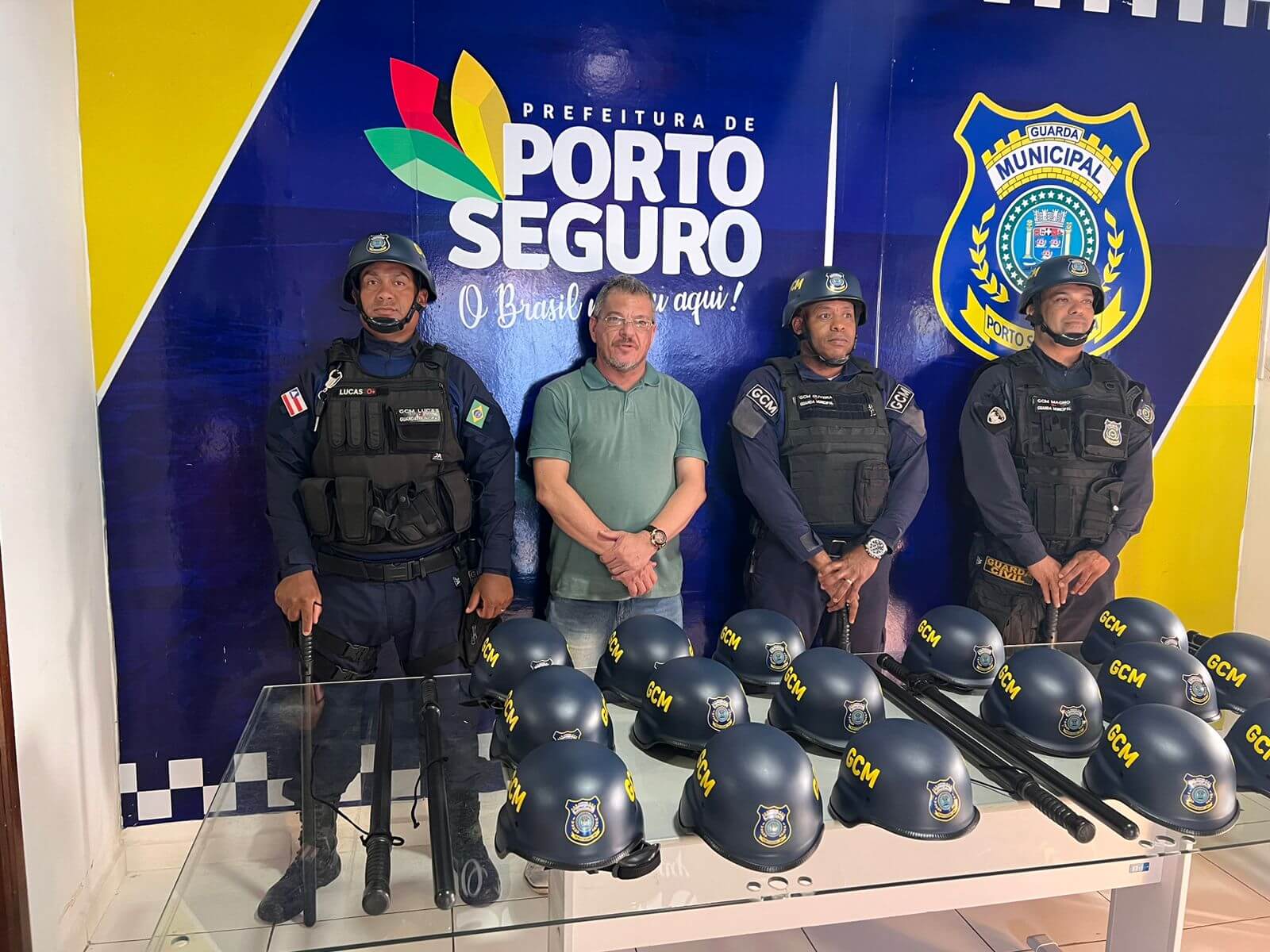 Porto Seguro: Guarda Municipal recebe equipamentos de proteção da Casa Civil 5