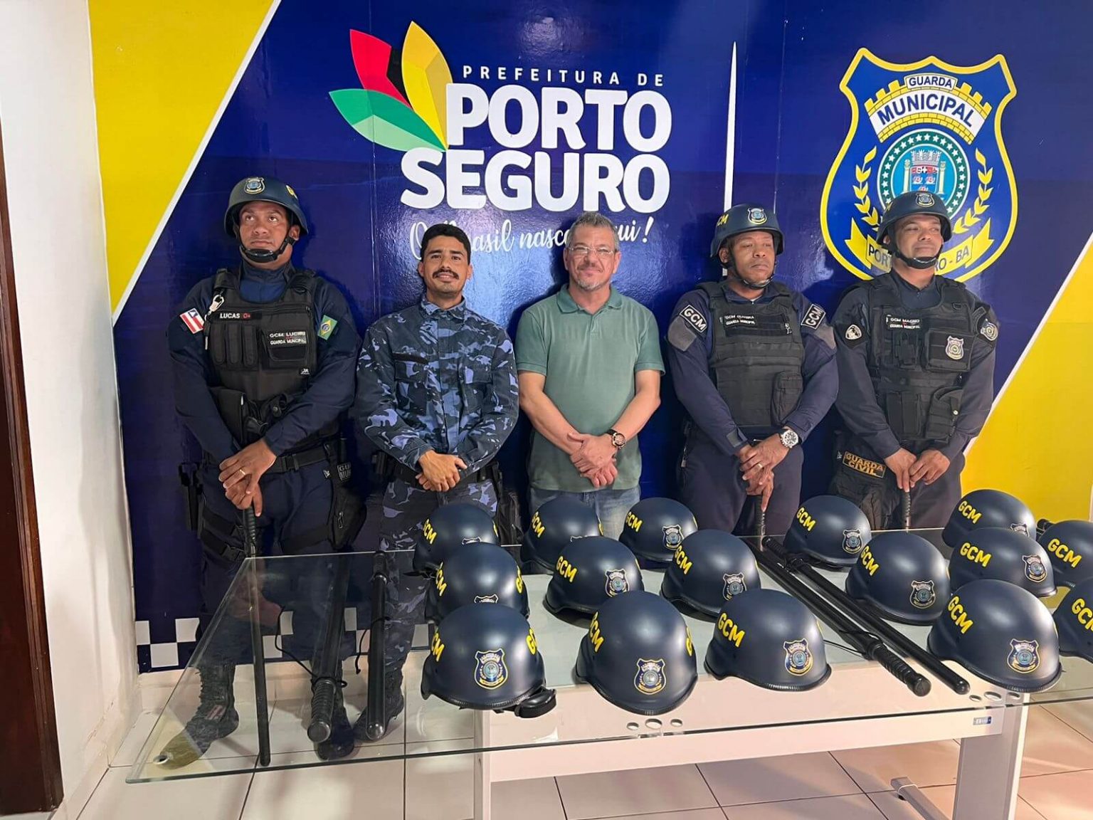 Porto Seguro: Guarda Municipal recebe equipamentos de proteção da Casa Civil 11
