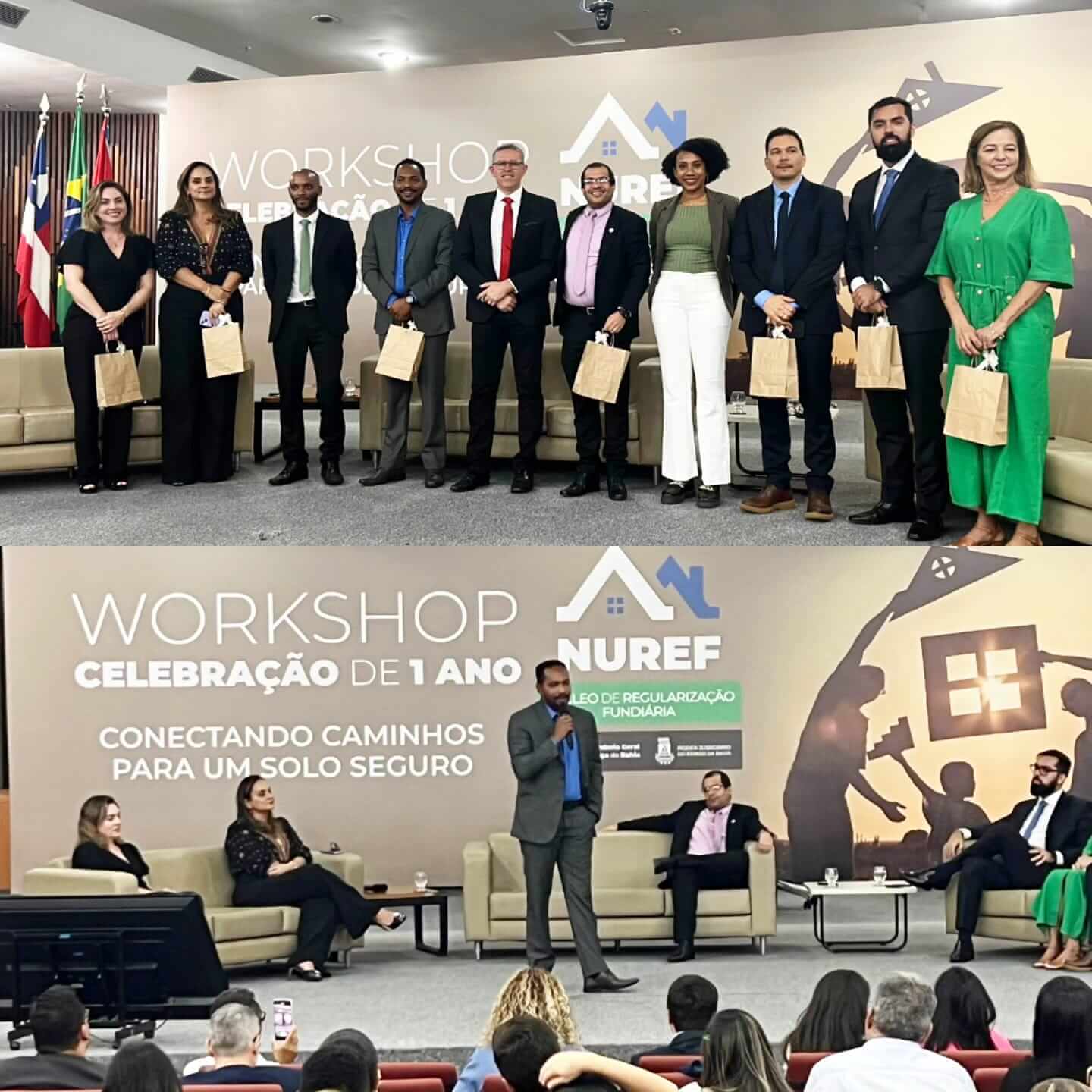Reurb de Itagimirim é destaque nas celebrações pelo primeiro aniversário do Núcleo de Regularização Fundiária do Tribunal de Justiça da Bahia (NUREF) 7