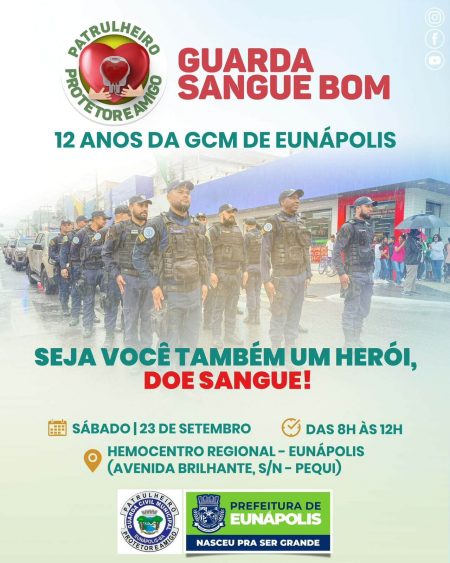 Prefeitura de Eunápolis promove ações de solidariedade e saúde neste sábado 5