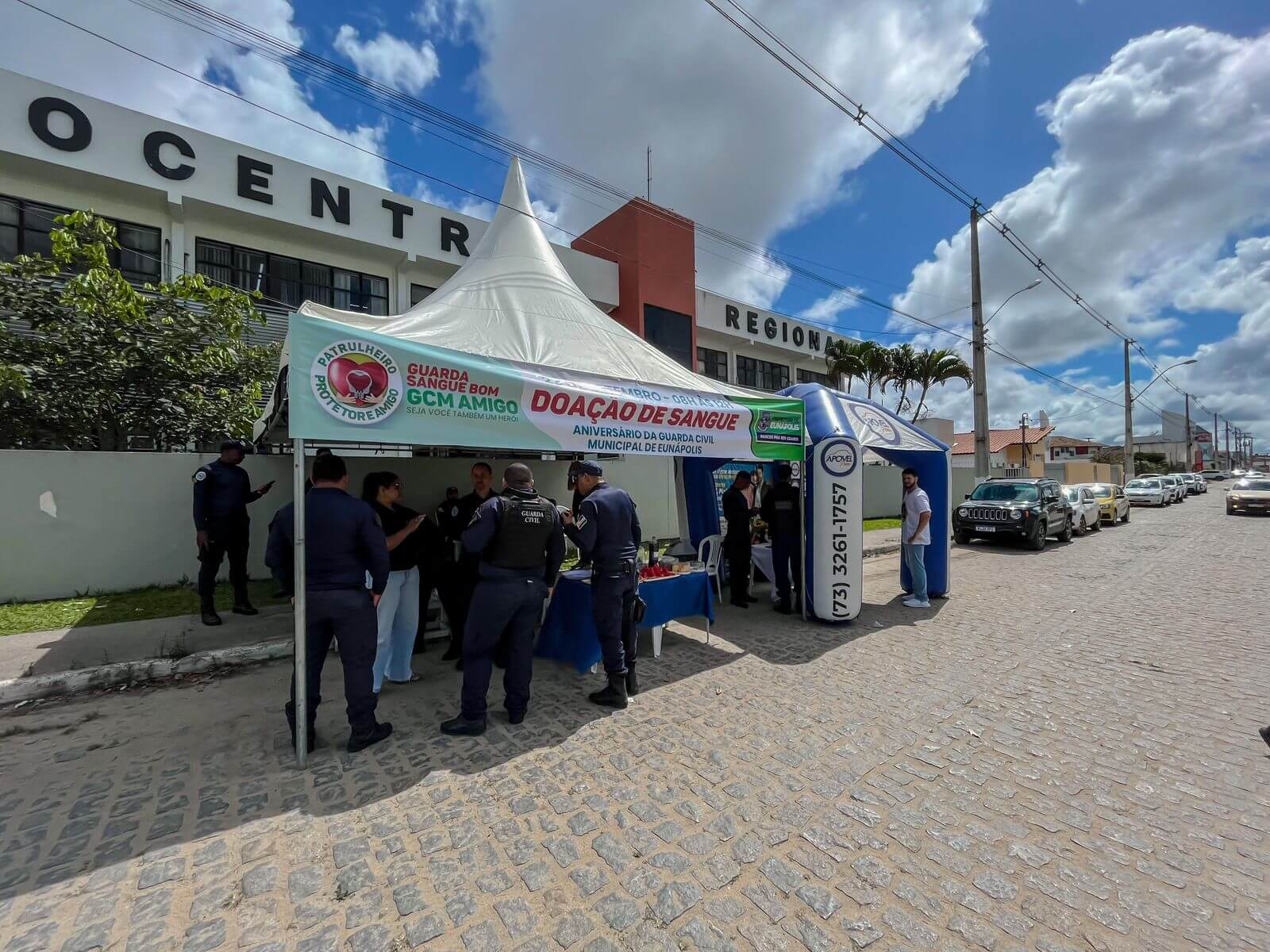 Ato de solidariedade: Guarda Civil Municipal celebra 12 anos com campanha de doação de sangue 11