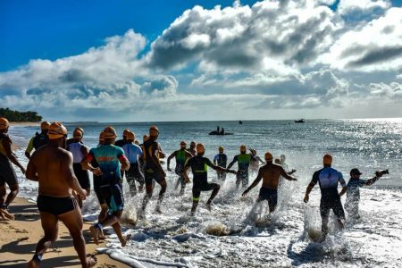 Pelo segundo ano consecutivo, Porto Seguro sediou evento internacional de triathlon 7